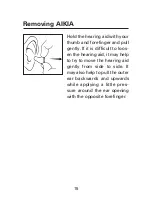 Preview for 15 page of Widex AK-X User Instructions