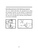 Предварительный просмотр 21 страницы Widex AK-X User Instructions