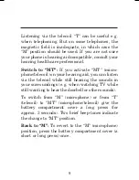 Preview for 9 page of Widex B2X The Bravo Series User Instructions