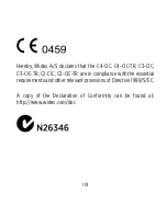 Preview for 101 page of Widex C2-CIC User Instructions