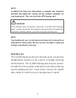 Предварительный просмотр 6 страницы Widex C4-m User Instructions