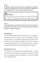 Preview for 6 page of Widex CLEAR 440 C4-PA User Instructions