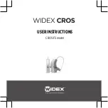 Preview for 1 page of Widex CROS-FS User Instructions