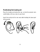 Предварительный просмотр 18 страницы Widex DAILY D-PA User Instructions