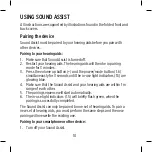 Preview for 10 page of Widex DEX Sound Assist Manual