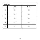 Preview for 38 page of Widex DREAM D-9 User Instructions