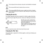 Preview for 22 page of Widex EAR-SETS User Instructions