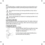 Предварительный просмотр 12 страницы Widex Evoke EBB3D User Instructions