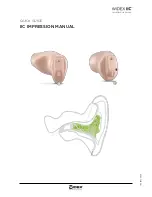 Widex IIC Impression Manual preview