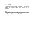 Preview for 6 page of Widex Mind 330 Series User Instructions