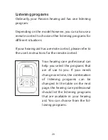 Preview for 20 page of Widex Passion - RIC User Instructions