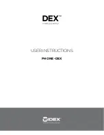 Widex PHONE-Dex User Instructions preview