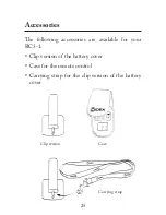 Предварительный просмотр 25 страницы Widex RC3-1 User Instructions