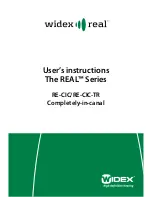 Widex RE-CIC User Instructions preview