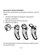 Preview for 42 page of Widex S2-VSD User Instructions