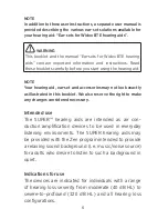 Preview for 6 page of Widex S4-VS User Instructions