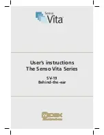 Preview for 1 page of Widex Senso Vita SV-19 User Instructions