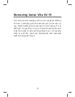 Preview for 19 page of Widex Senso Vita SV-19 User Instructions