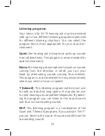 Preview for 23 page of Widex Senso Vita SV-19 User Instructions