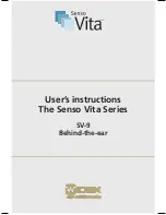 Widex Senso Vita SV-9 User Instructions preview