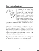 Preview for 19 page of Widex Senso Vita SV-9 User Instructions