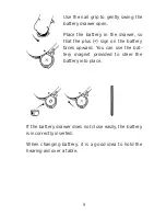 Preview for 9 page of Widex THE BRAVO SERIES B-32 User Instructions