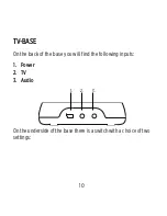 Preview for 10 page of Widex TV-DEX User Instructions