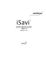 Wideye iSavi-E Quick Start Manual preview