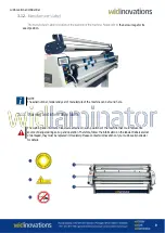 Предварительный просмотр 9 страницы Widinovations wicllaminator L300 User Manual