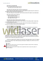 Предварительный просмотр 10 страницы Widinovations widlaser C1000 User Manual