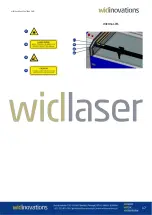 Предварительный просмотр 17 страницы Widinovations widlaser C1000 User Manual