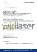 Предварительный просмотр 32 страницы Widinovations widlaser C1000 User Manual