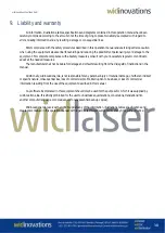 Предварительный просмотр 38 страницы Widinovations widlaser C1000 User Manual