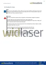 Preview for 34 page of Widinovations Widlaser C500 User Manual