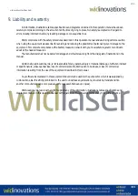 Preview for 38 page of Widinovations Widlaser C500 User Manual