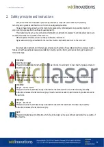 Предварительный просмотр 6 страницы Widinovations Widlaser C900 User Manual