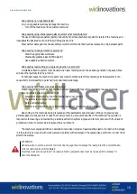 Предварительный просмотр 10 страницы Widinovations Widlaser C900 User Manual