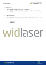 Предварительный просмотр 12 страницы Widinovations Widlaser C900 User Manual