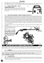 Preview for 8 page of widmer Easymig 188 Operating Manual