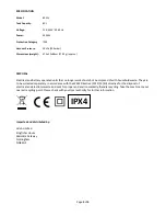 Preview for 5 page of Wido 30WV User Manual