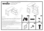 Предварительный просмотр 1 страницы Wido CDESKRW Assembly Instructions