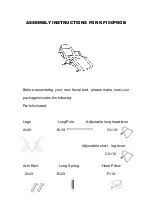 Preview for 1 page of Wido KF100PROB Assembly Instructions