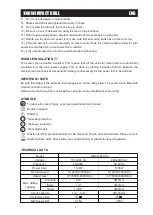 Preview for 8 page of Wido WD010221100 Manual