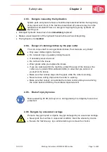 Preview for 14 page of widos 16000 mobile Working Instructions Translation