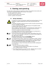 Preview for 24 page of widos 16000 mobile Working Instructions Translation