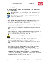 Preview for 26 page of widos 16000 mobile Working Instructions Translation