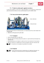 Preview for 34 page of widos 16000 mobile Working Instructions Translation