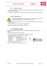 Предварительный просмотр 21 страницы widos 2500 / OD 160 Working Instructions Translation