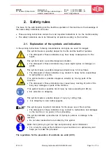 Preview for 12 page of widos 25000 mobile Working Instructions Translation