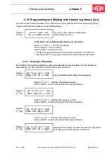 Preview for 28 page of widos 4900 CNC 3.0 Working Instructions